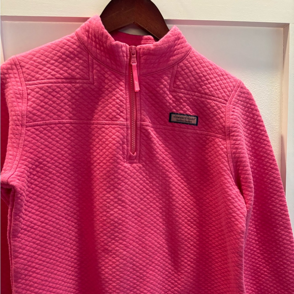 Vineyard Vines Bright Pink Kids Pullover size 16
